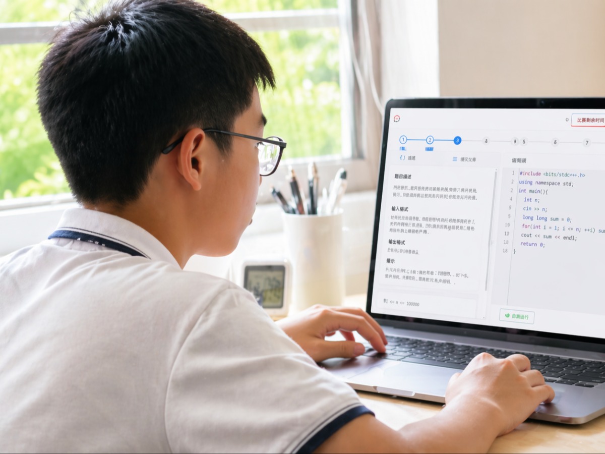2026年3月 GESP C++三级编程题二进制回文串试题分析封面图